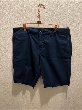 Paperbacks Deep Navy Flat-Front Men’s Shorts